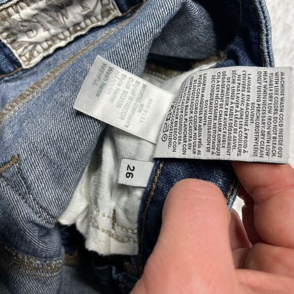 Siwy Hannah denim jeans size 26 skinny destroyed - Picture 9 of 9